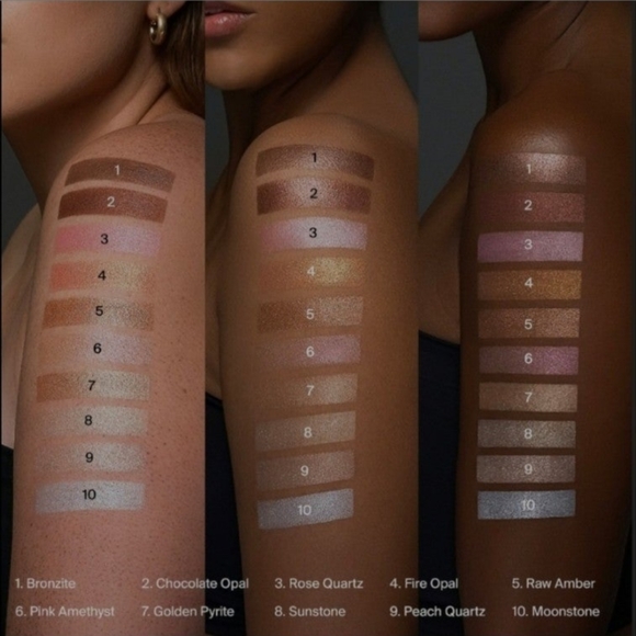 Haus Labs by Lady Gaga Bio-Radiant Gel Powder Highlighter ROSE QUARTZ. 1 LEFT - Picture 8 of 8